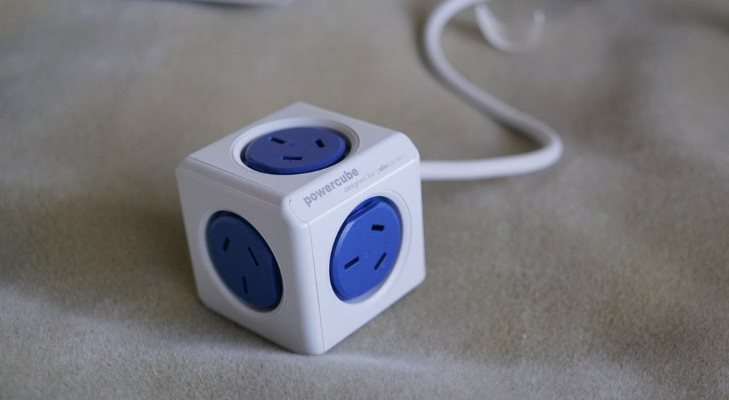 Allocacoc PowerCube Original USB SURGE UK Blue (7220BL/UKOUPC) 7220BL/UKOUPC