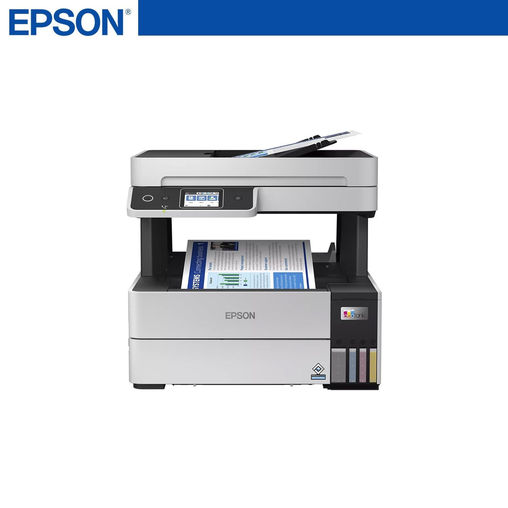 EPSON L6490 ECOTANK PRINTER, PRINT, SCAN, COPY, FAX, WIFI, NETWORK, USB, AIRPRINT