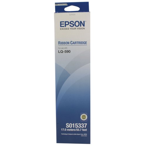 S015337 EPSON BLACK RIBBON (LQ-590)