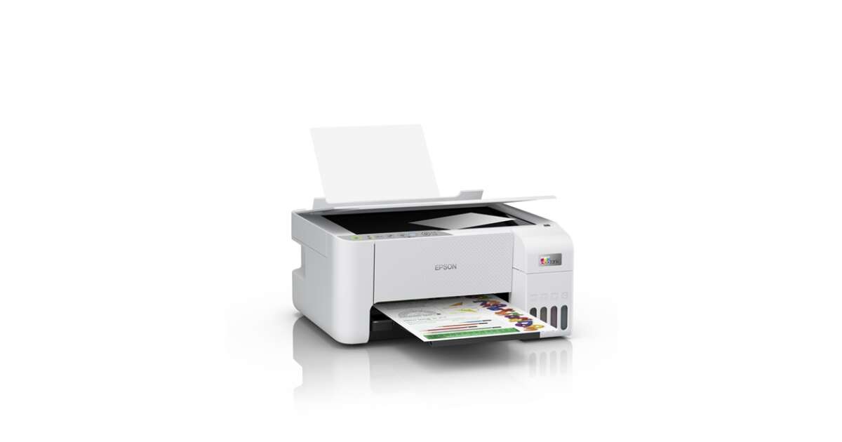 EPSON L3256 ECOTANK PRINTER, 3-IN-1, USB, WIFI DIRECT, WHITE