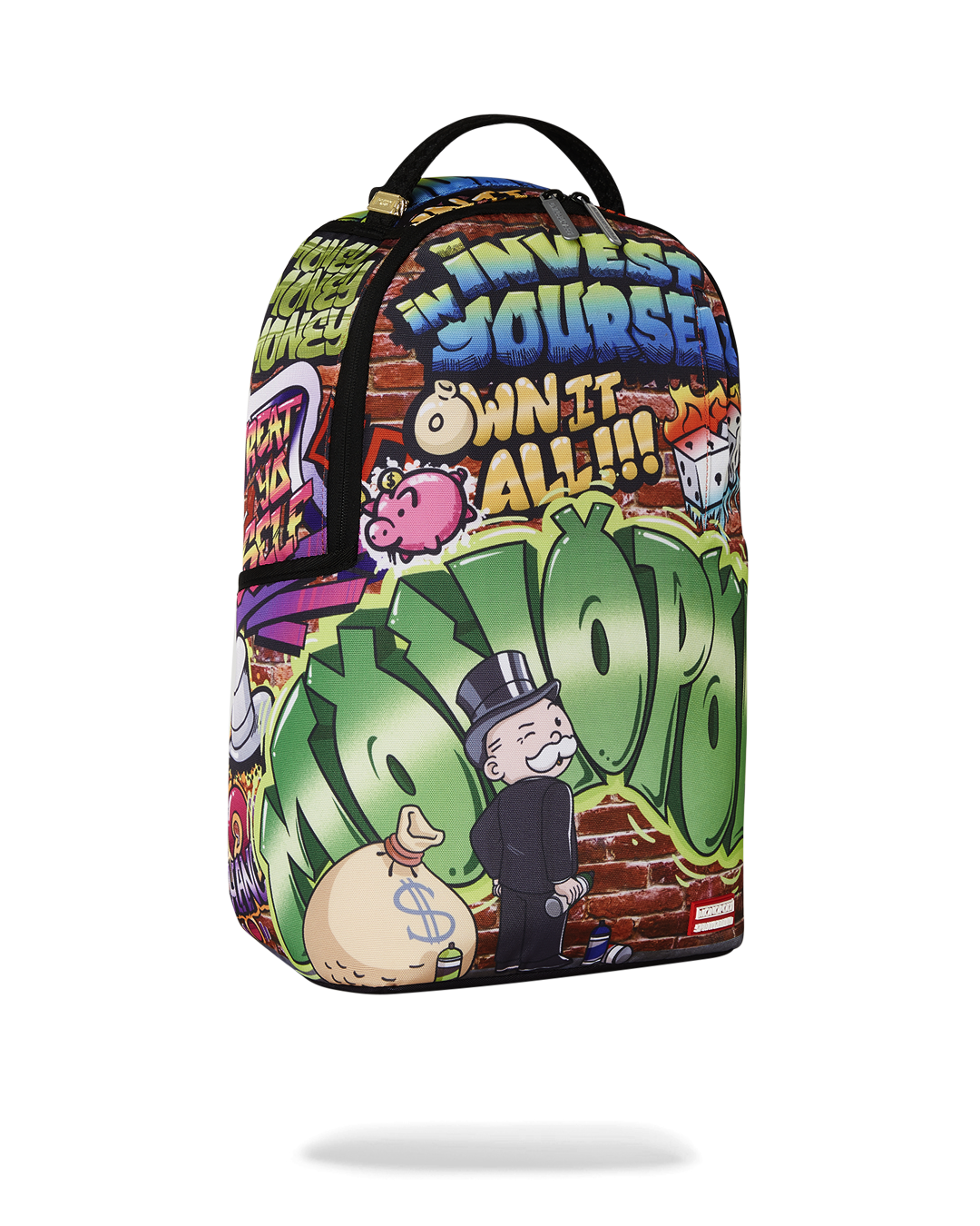 MONOPOLY GRAFFITI GOLD RUSH DLXR BACKPACK