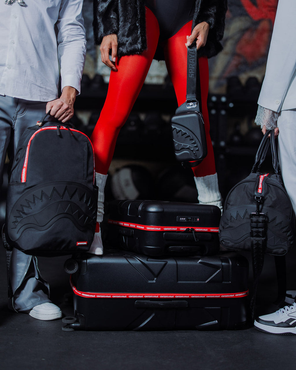 THE HERO SHARKITECTURE CARRY-ON LUGGAGE