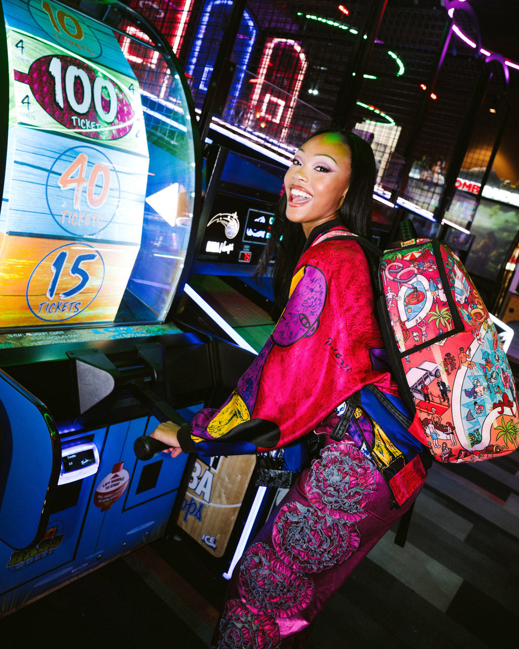 LIFE OF THE PARTY DLXR BACKPACK