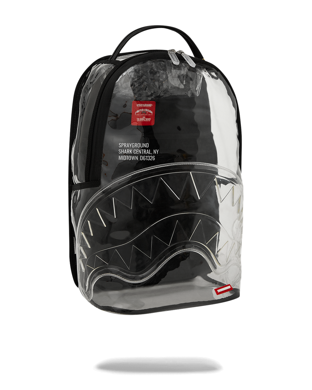CLEAR BACKPACK - SHARK CENTRAL