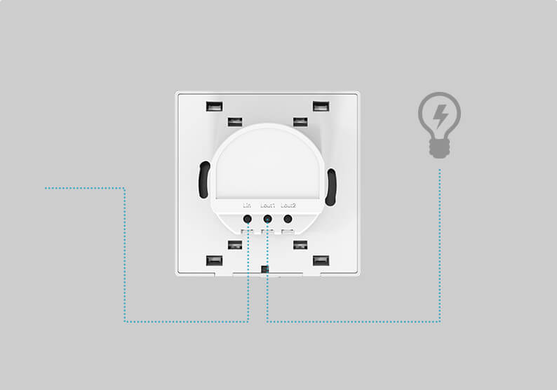 TP-Link Tapo Smart Light Switch 2 Gang 1 Way S220
