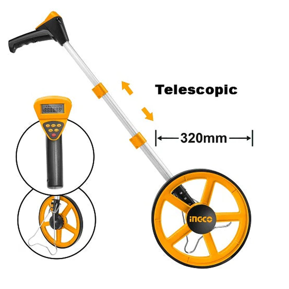 INGCO MEASURING WHEEL DIGITAL DISPLAY