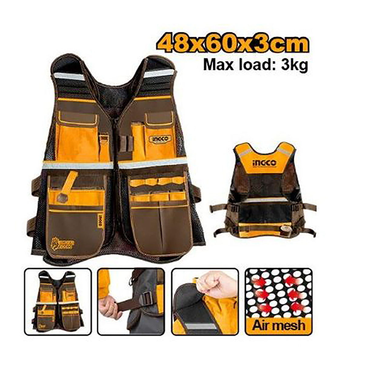 INGCO TOOL VEST