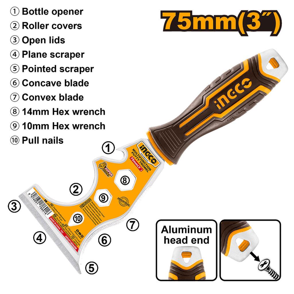 INGCO PUTTY TROWEL MULTI FUNCTION