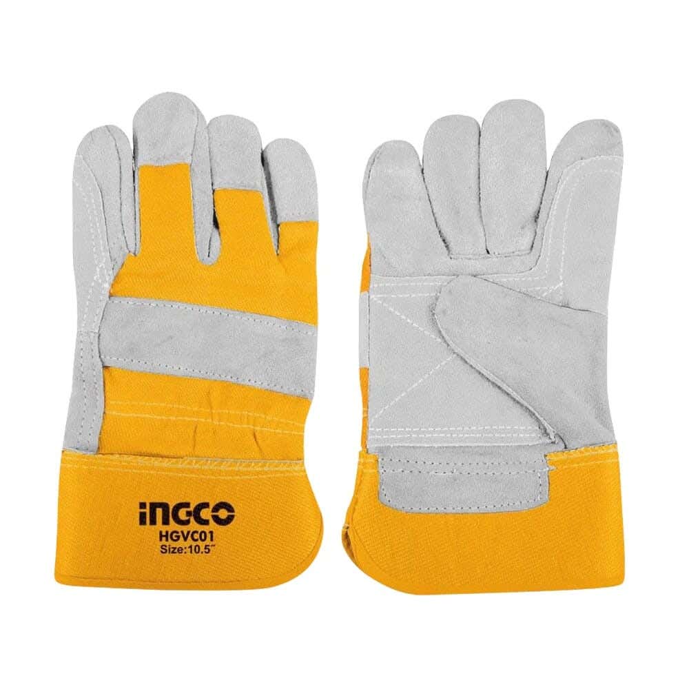 INGCO GLOVES LEATHER 10.5"