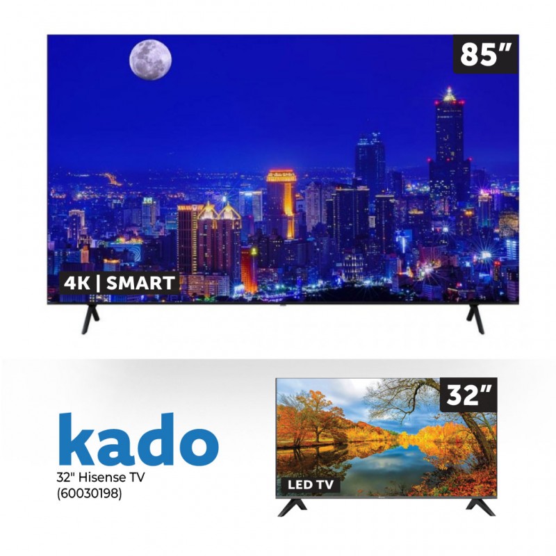 HISENSE SMART TV UHD (4K)  85 INCH