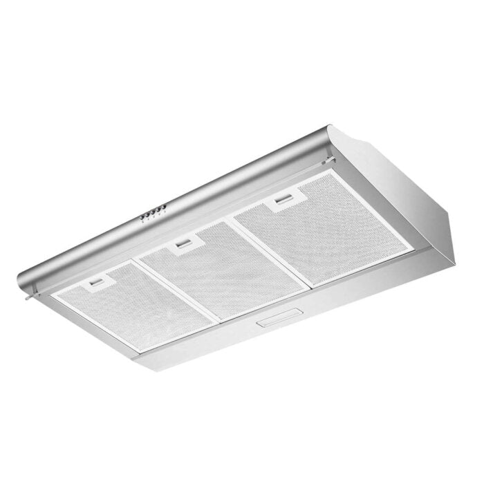 HISENSE COOKER HOOD STAINLESS STEEL + FRONT GLASS  90 CM