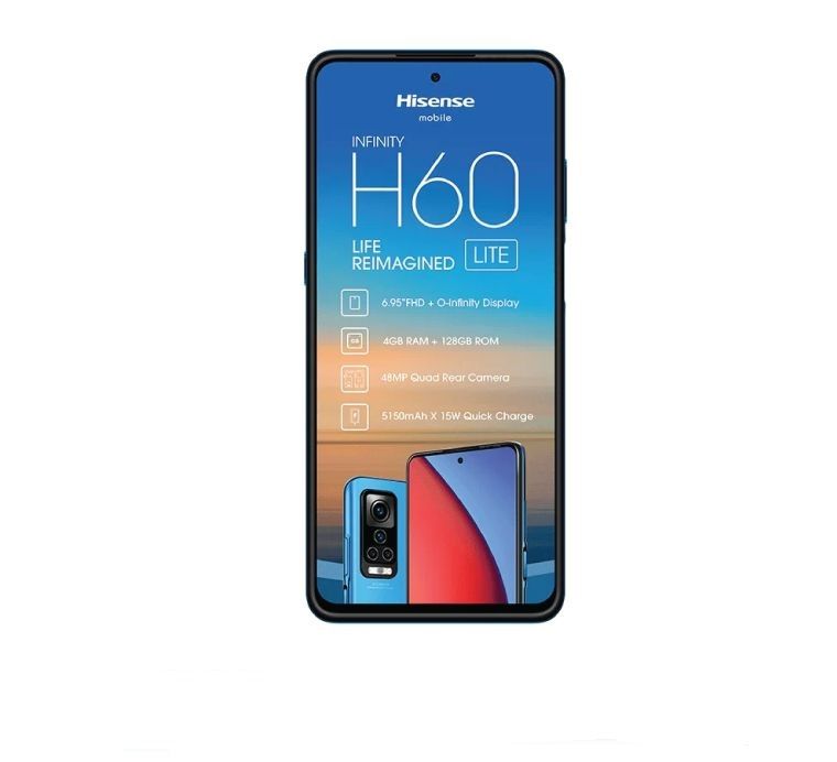 HISENSE MOBILE PHONES 4GB+128GB ANDROID 11 OCTA CORE 7 inch H60-LITE