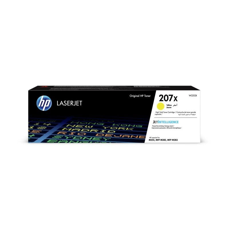 HP 207X Yellow LaserJet Toner Cartridge