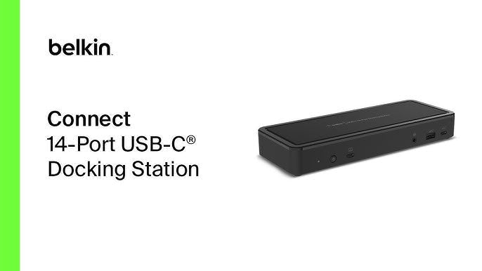 BELKIN 14-Port USB-C Docking Station, 65W INC003VFBK