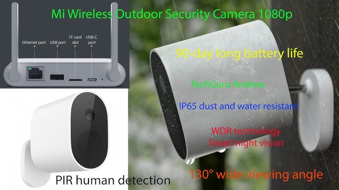 Mi Wireless Outdoor Security Camera 1080p Set