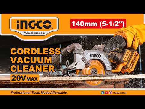 INGCO CIRCULAR SAW CORDLESS BLADE DIAMETER 5.5" 20 V