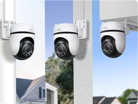 TP-Link Outdoor Pan/Tilt Security Wi-Fi Camera Tapo C520WS