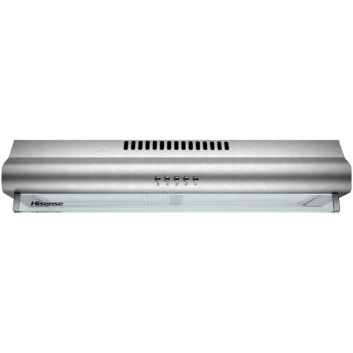 HISENSE COOKER HOOD STAINLESS STEEL + FRONT GLASS  90 CM