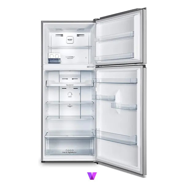 HISENSE REFRIGERATOR NO FROST EURO E 381 L  INOX
