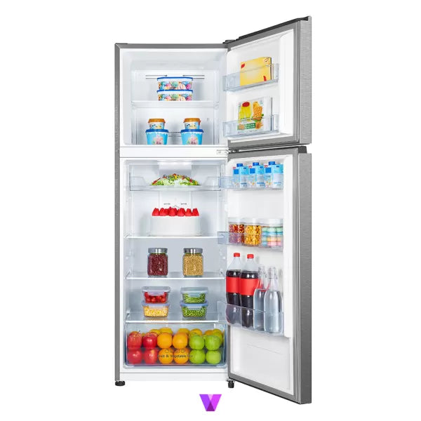 HISENSE REFRIGERATOR TOP MOUNTED NO FROST ENERGY CLASS E 325 L  INOX