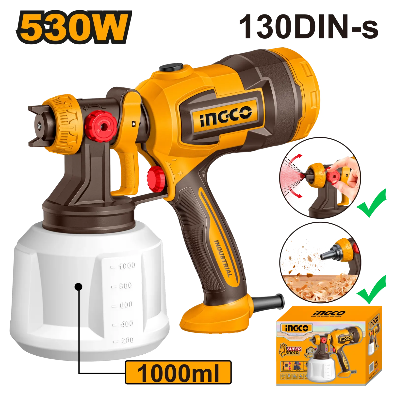 INGCO SPRAY GUN SPG4506
