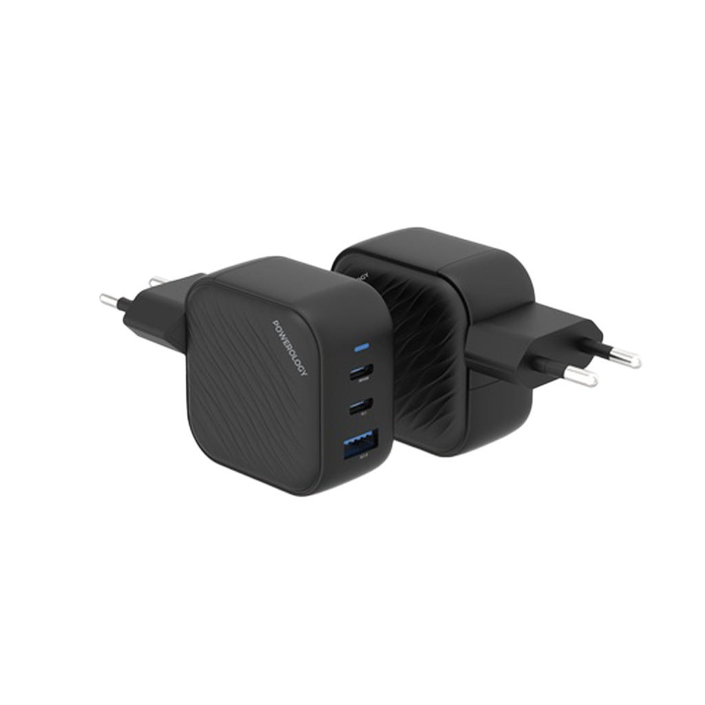 Powerology Gan Ultimate - EU Dual PD Charger PWCUQC019
