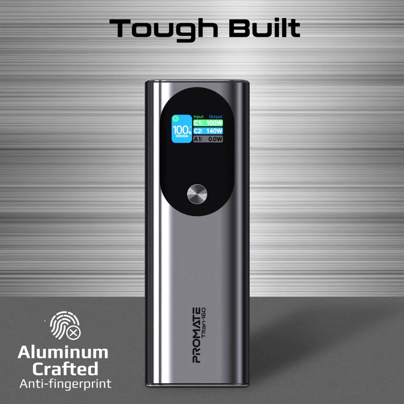 Promate Mobile Charger TITAN-160 PRO-CH-TITAN-160