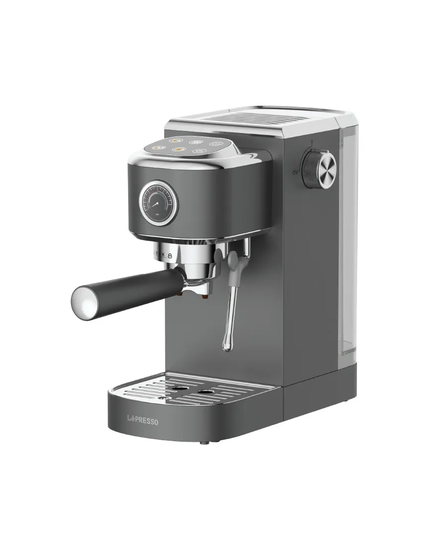 LePresso Caffè Virtuoso 20 Bar Hot and Cold Espresso Maker - Grey LPCFFTEM0072GY