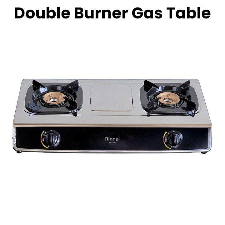 RINNAI GAS PLATE 3 BURNERS TOP PLATE:STAINLESS STEEL