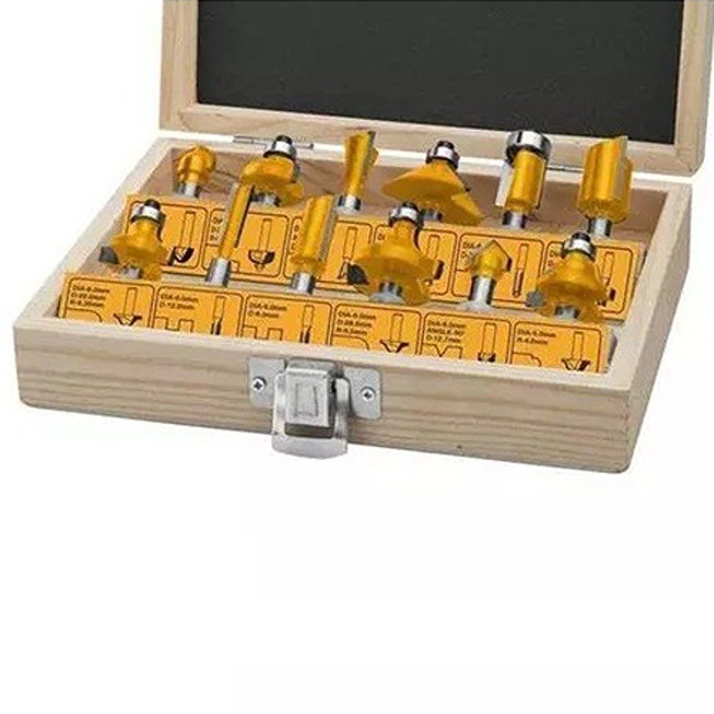 INGCO ROUTER BITS  SET  12 MM