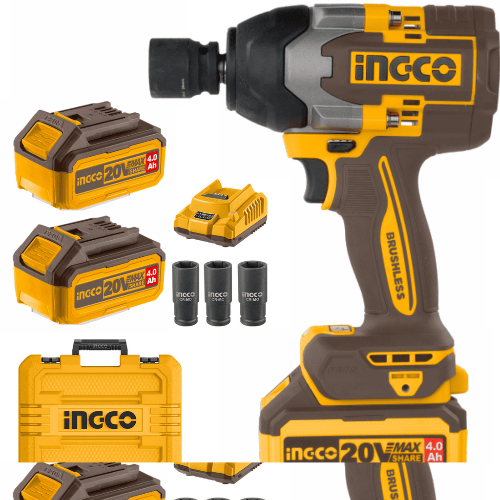 INGCO IMPACT WRENCH CORDLESS