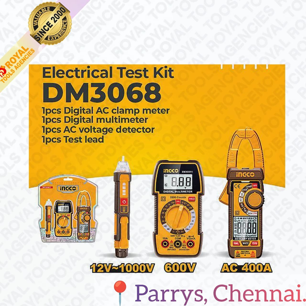 INGCO ELECTRICAL TEST KIT