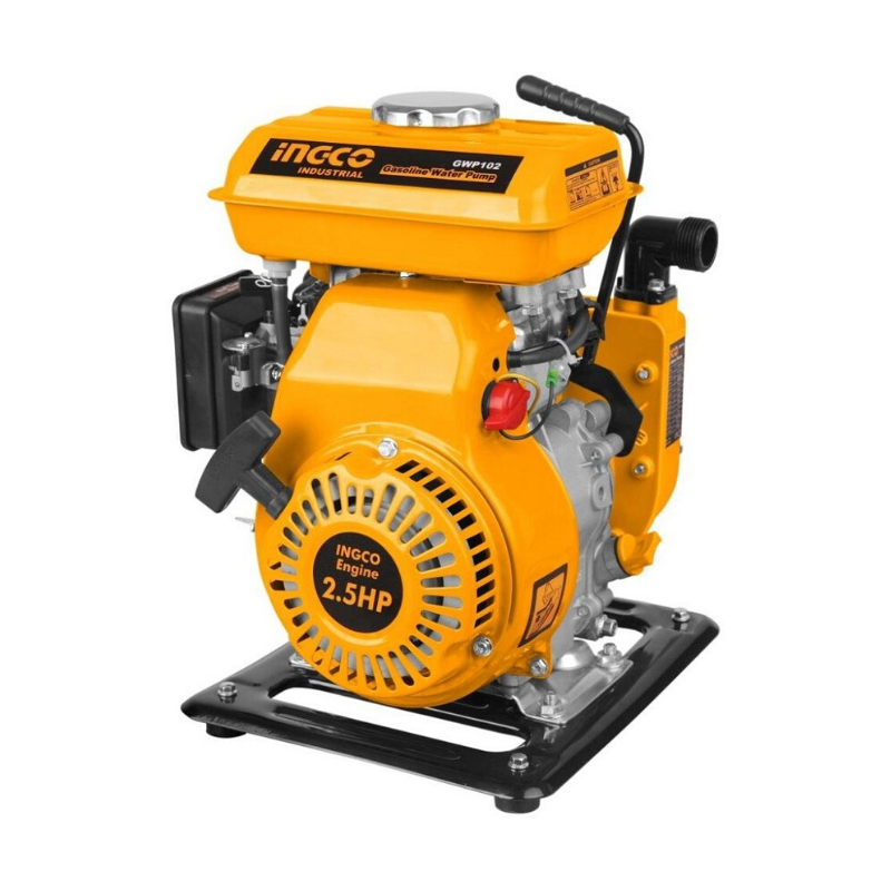INGCO WATER PUMP GASOLINE FOUR STROKES 1" MAX FLOW 100L\MIN