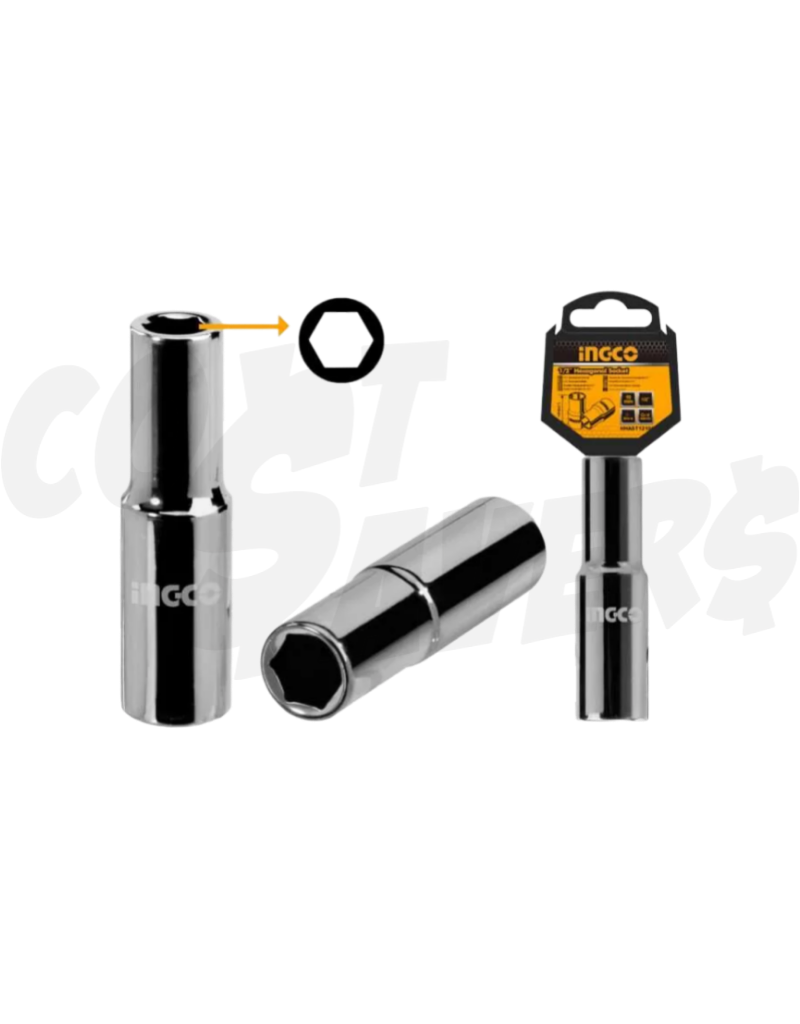 INGCO HEXAGONAL SOCKET 1\2 DEEP
