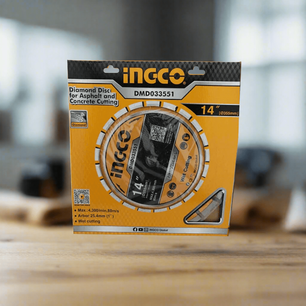 INGCO DIAMOND DISC ASPHALT AND CONCRETE CUTTING