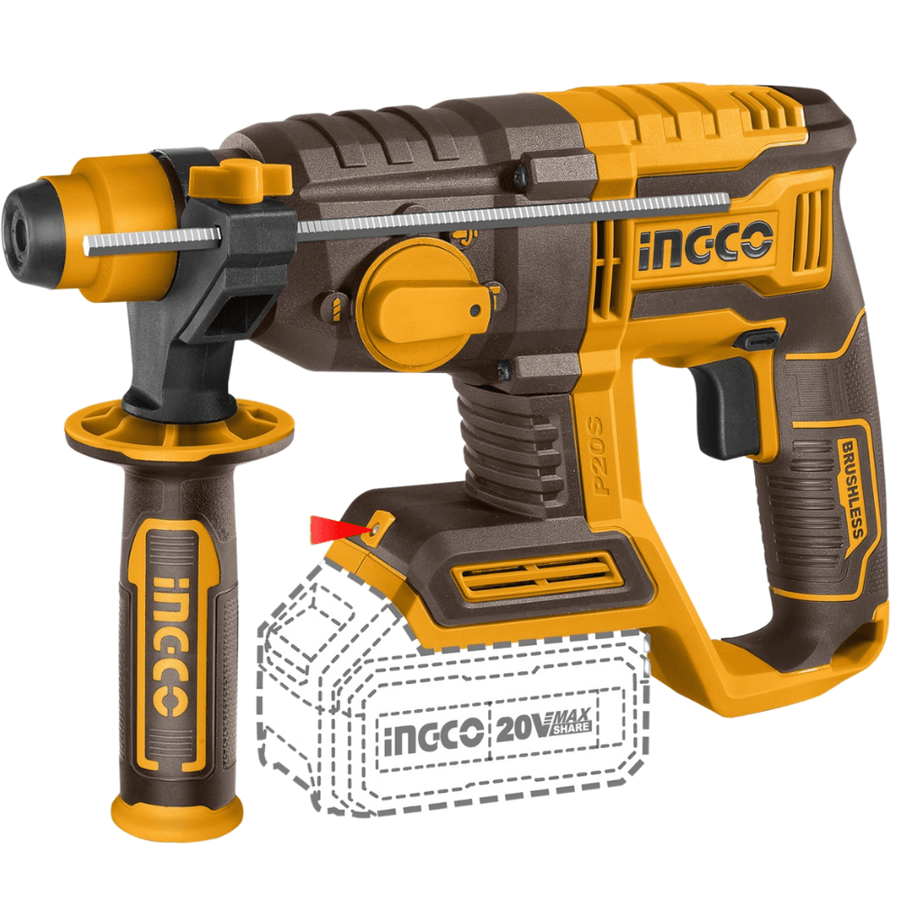 INGCO CORDLESS ROTARY HAMMER CRHLI21228