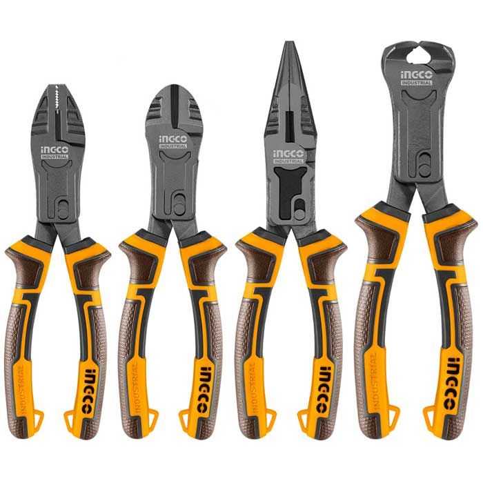 INGCO 4 PCS COMPOUND ACTION PLIERS SET HKCPS5841