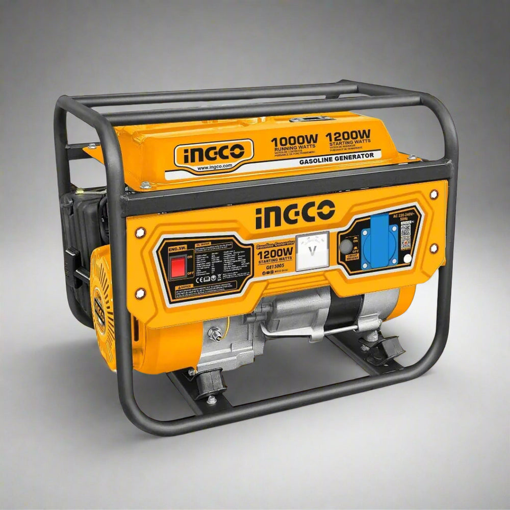 INGCO GENERATOR GASOLINE FOUR STROKE MAX OUTPUT 1.2 KW