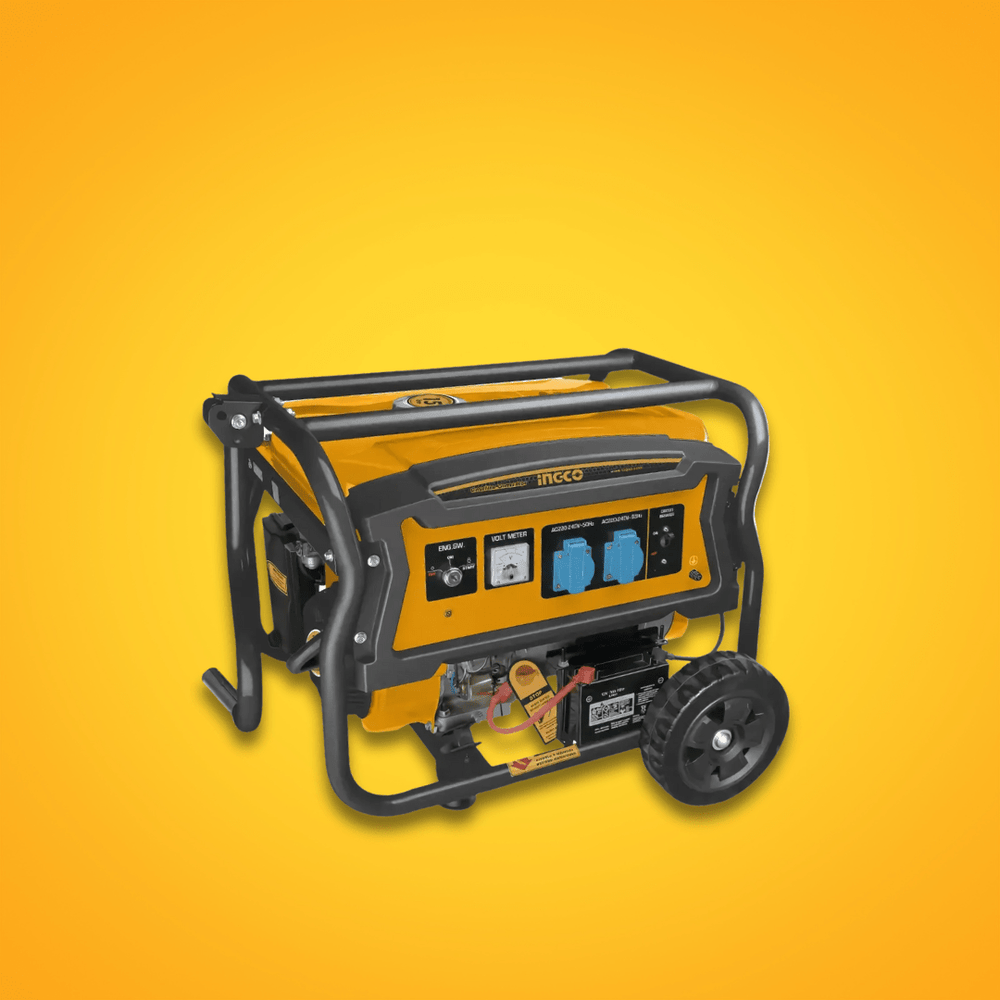 INGCO GENERATOR GASOLINE FOUR STROKE MAX OUTPUT ES 3.5 KW