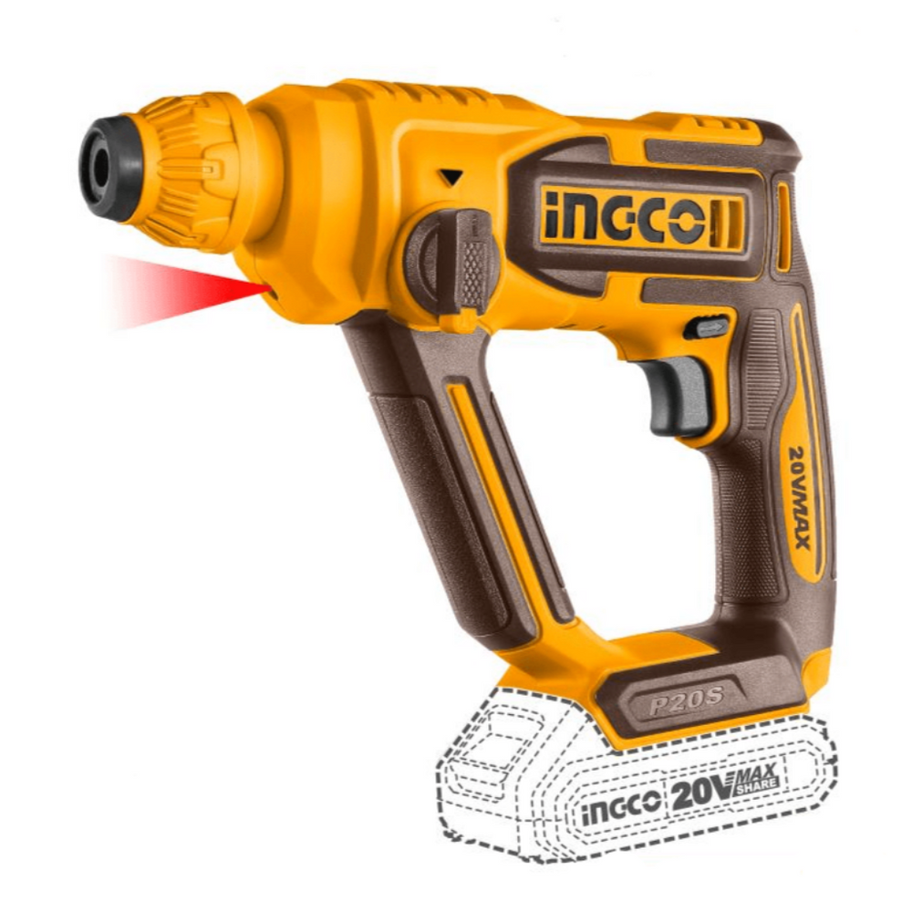INGCO ROTARY HAMMER CORDLESS  20 V