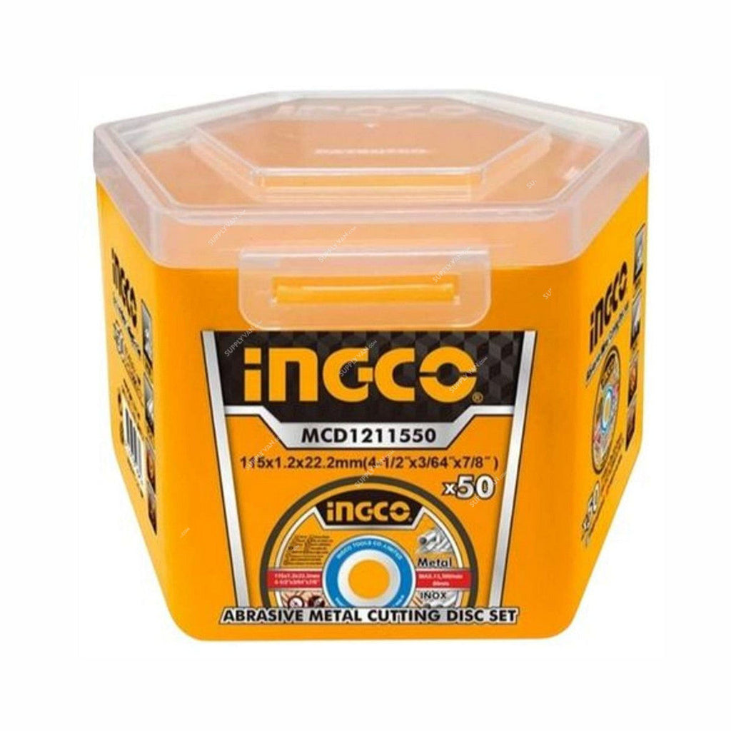 INGCO ABRASIVE METAL CUTTING DISC SET