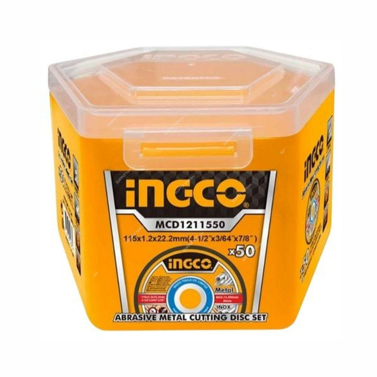 INGCO ABRASIVE METAL CUTTING DISC SET