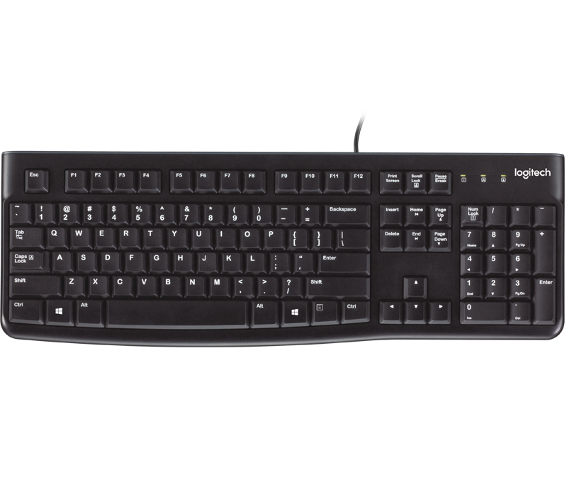 Logitech K120 US INT'L Keyboard - USB