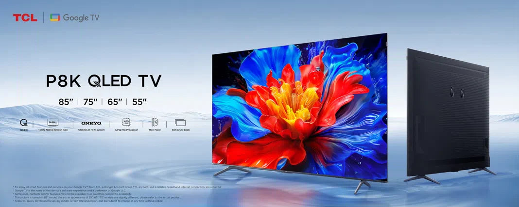 TCL TELEVISION 85" QLED PREMIUM 4K  GOOGLE TV