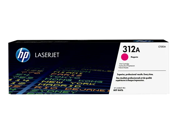 HP 312A Magenta Original LaserJet Toner Cartridge CF383A