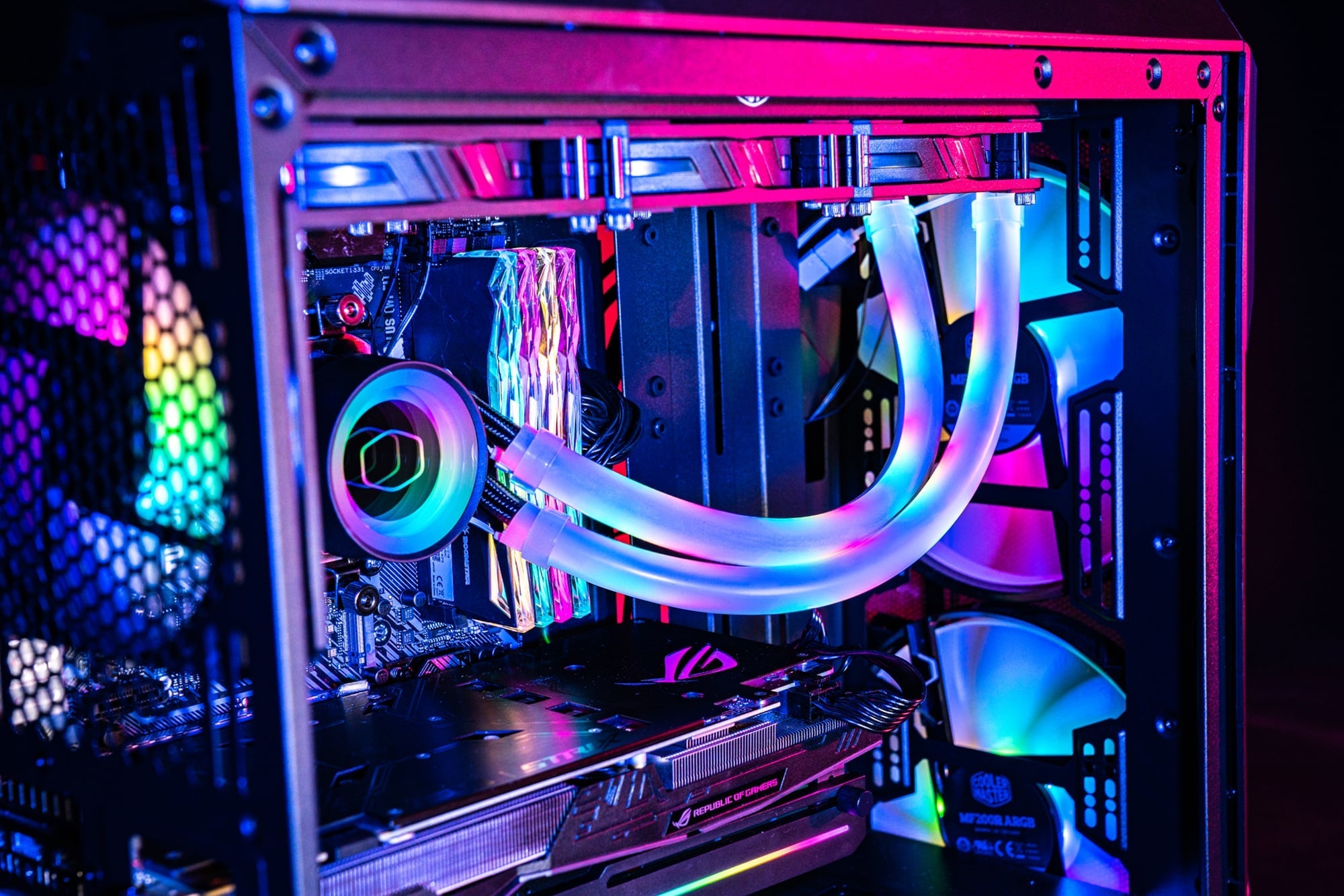 Cooler Master LED Tube Sleeve A1-12mm CS-CM-MFX-ATHN-12NNN-R1