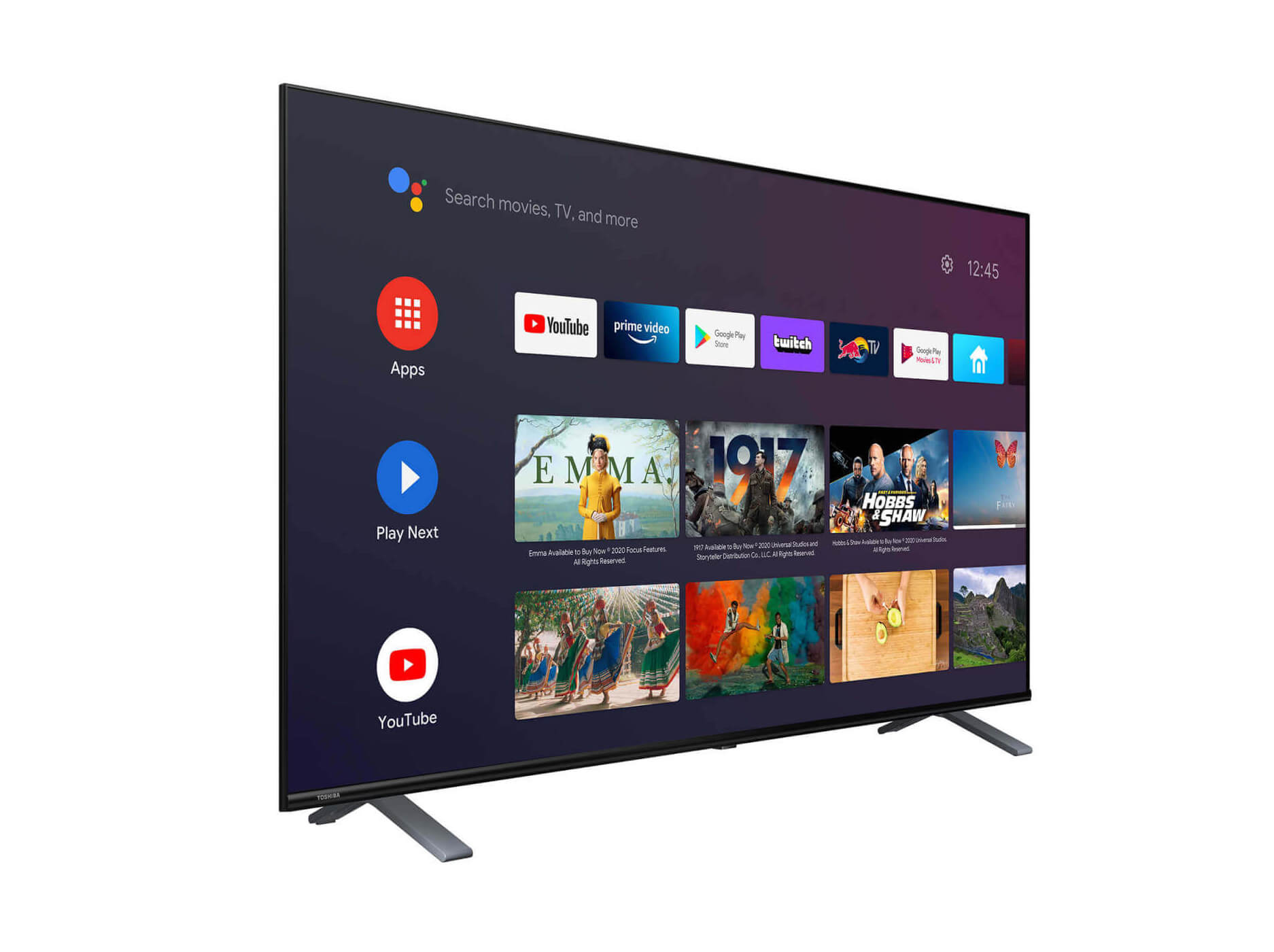 TOSHIBA SMART TV UHD (4K)  75 INCH
