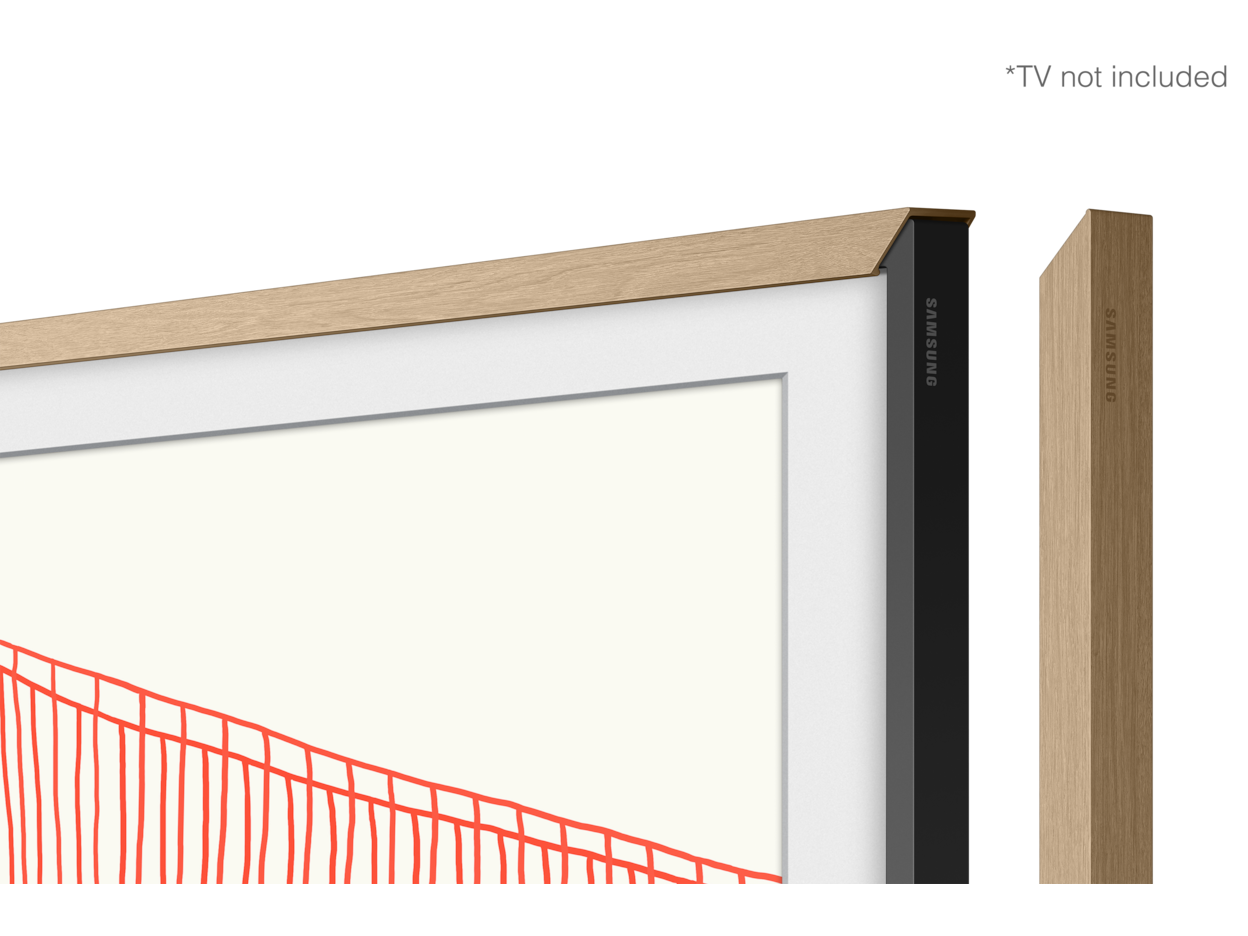 SAMSUNG TELEVISION FRAME 65" TEAK VG-SCFA65TKBRU