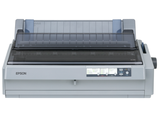 EPSON LQ-2190 DOT MATRIX PRINTER, 24-PINS, 136 COLUMN, ORIGINAL + 5 COPIES, 480 CPS
