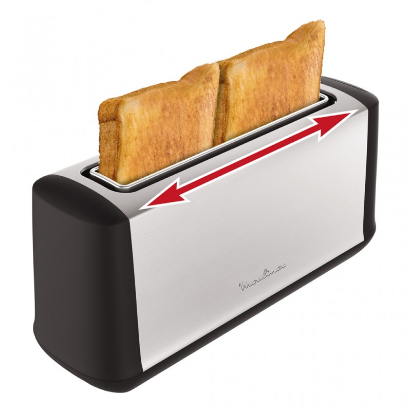 MX TOASTER LONGUE FENTE INOX LS340811 LS3408